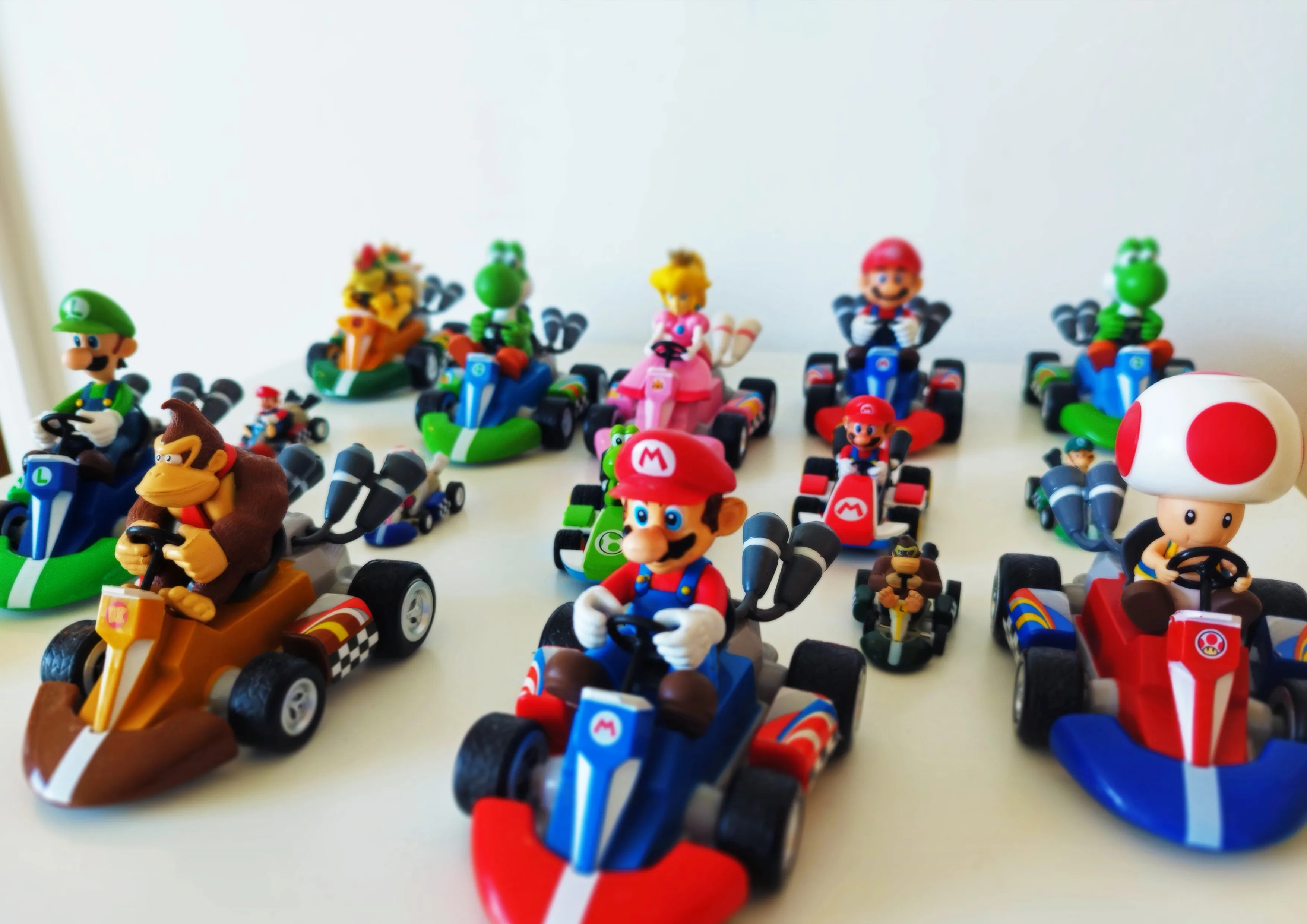 Mario Kart pullback racer toys